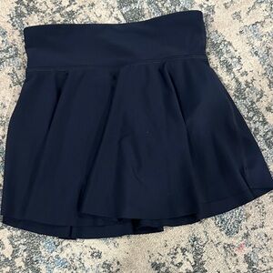 Navy Blue Skater Skirt